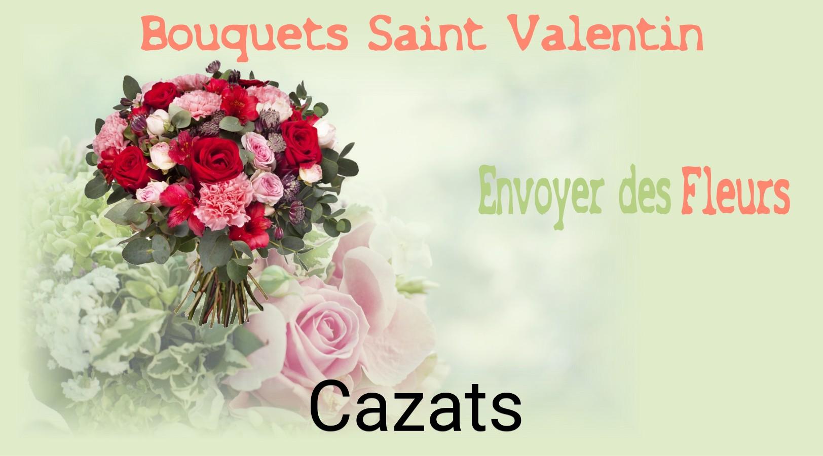 Roses de Saint-Valentin livrées à Cazats